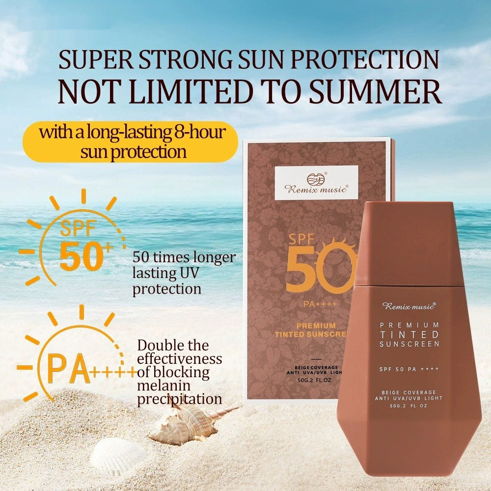 PREMIUM TINTED SUNSCREEN SPF50 Face Protection UV Protection