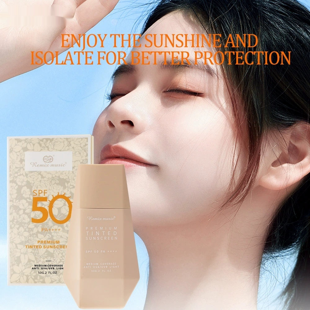 PREMIUM TINTED SUNSCREEN SPF50 Face Protection UV Protection