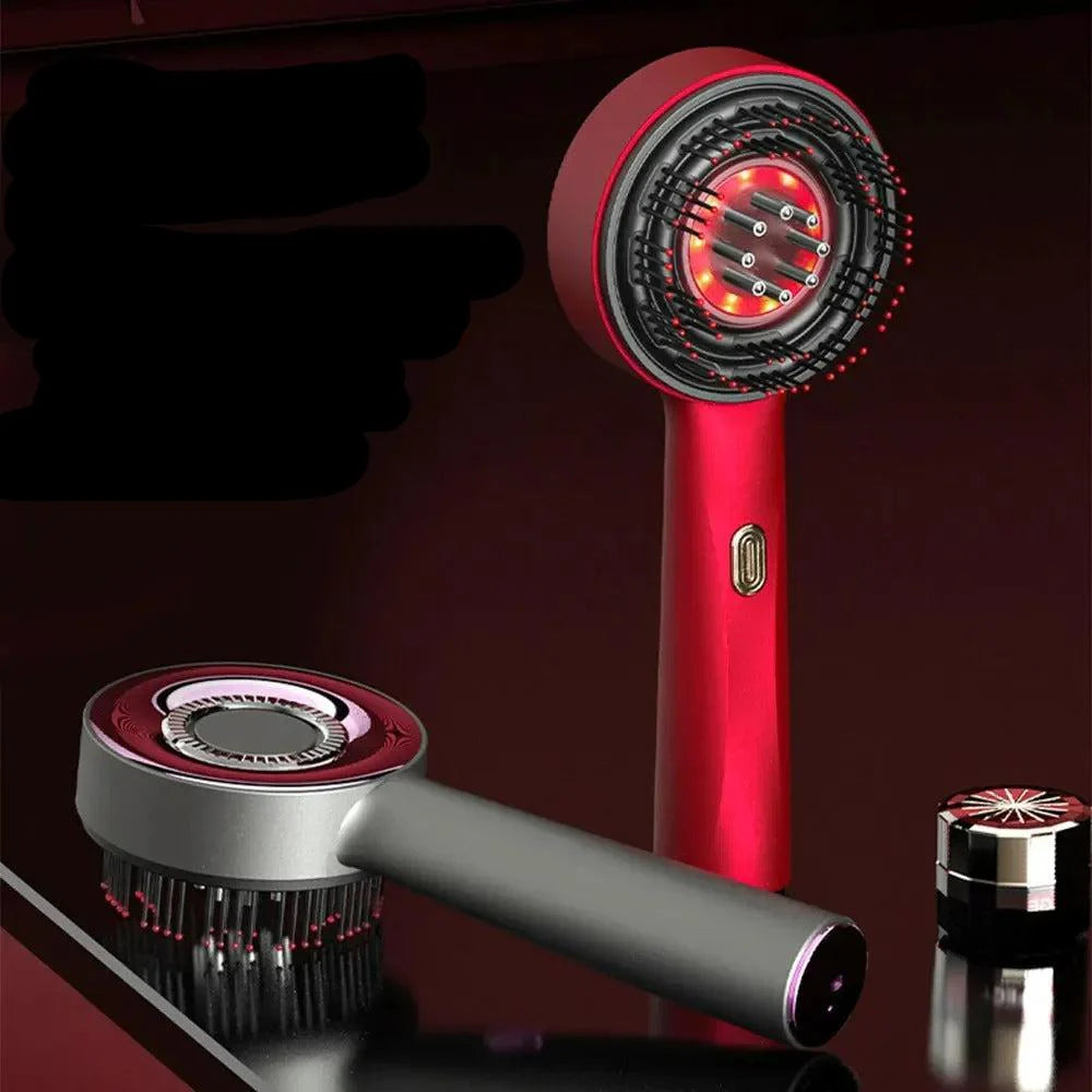 Smart Scalp Massager Comb- Red Light Therapy
