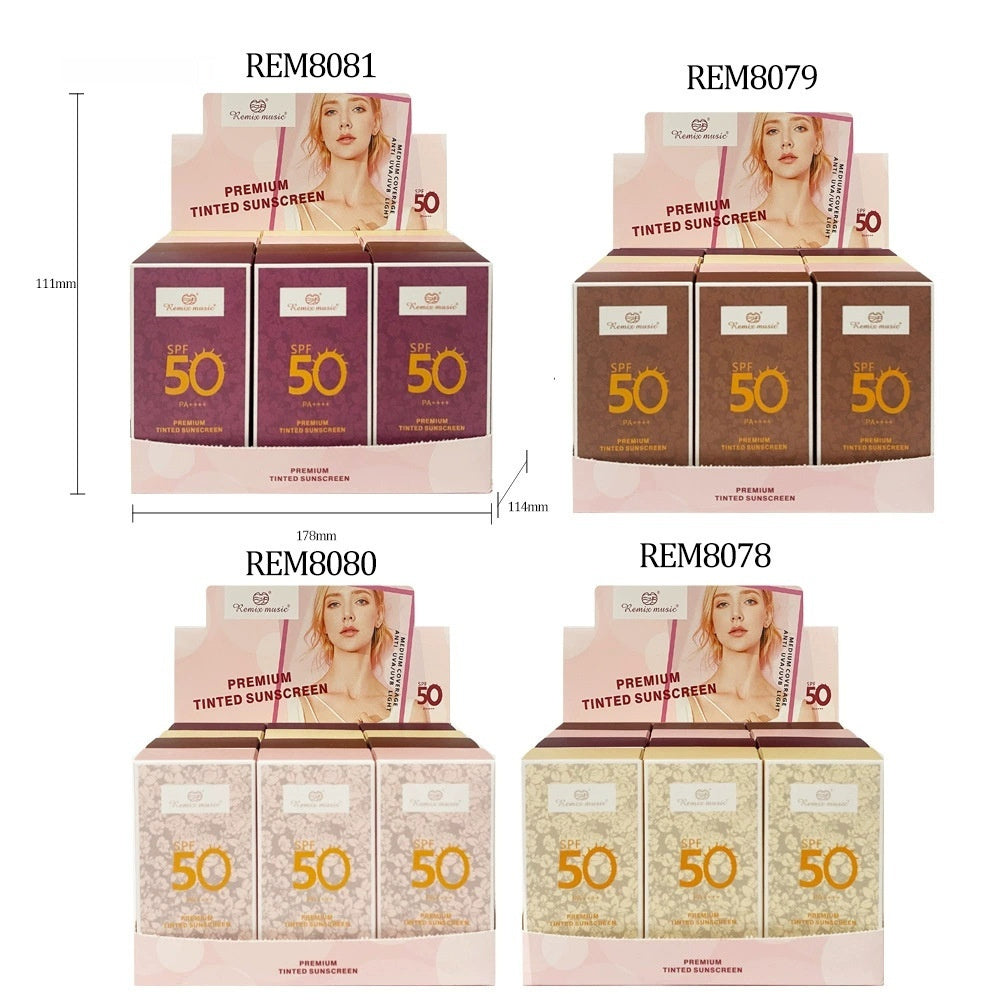 PREMIUM TINTED SUNSCREEN SPF50 Face Protection UV Protection