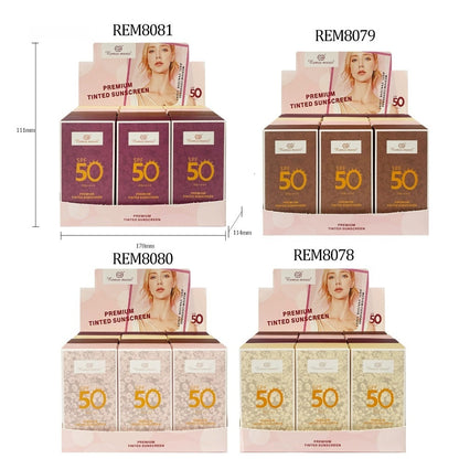 PREMIUM TINTED SUNSCREEN SPF50 Face Protection UV Protection