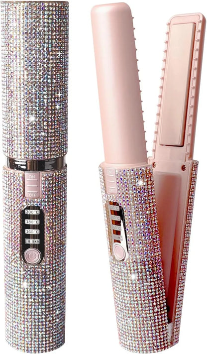 Portable 2 in 1 Hair Straightener
