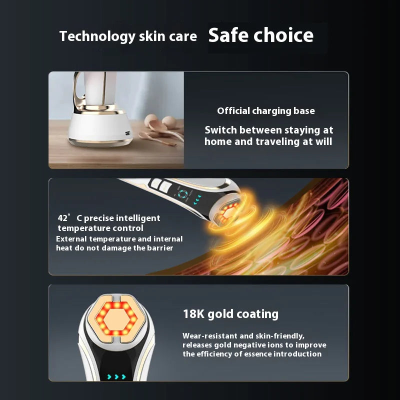 Ultrasonic EMS Facial Lift Massager